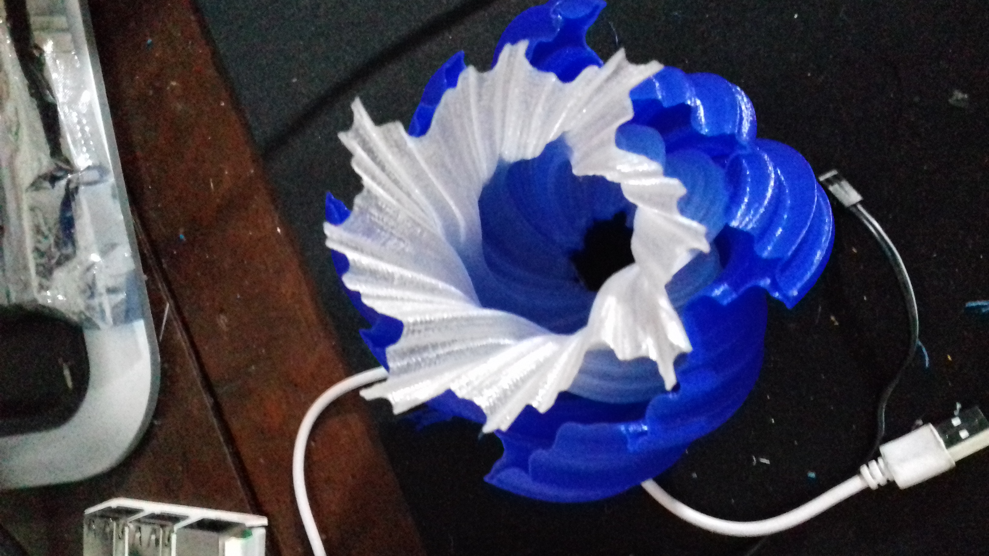 fractal vase top view