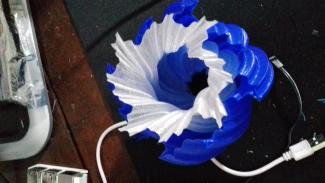 fractal vase top view