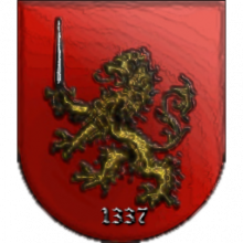 1337 Real Lion from Bartolomeu Guerreiro's BLAZON (~1300)